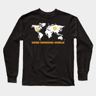 Good Morning World Breakfast Egg Long Sleeve T-Shirt